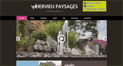 Desktop Screenshot of hervieu-paysages.fr