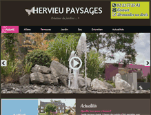 Tablet Screenshot of hervieu-paysages.fr